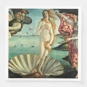 Serviette En Papier La naissance de Vénus par Sandro Botticelli