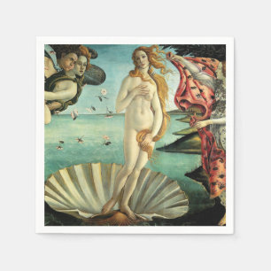 Serviette En Papier La naissance de Vénus par Sandro Botticelli