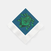 Serviette En Papier La nature des reptiles sauvages Le crapaud (Coin)