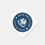 Serviette En Papier La Nouvelle-Orléans Louisiane (Coin)