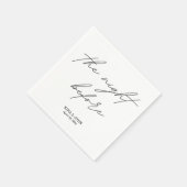 Serviette En Papier La Nuit Avant Le Cocktail Napkin (Coin)