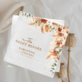 Serviette En Papier La nuit avant le Mariage