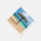 Serviette En Papier La plage de l'Anse des Rochers (Coin)