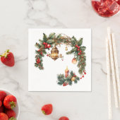 Serviette En Papier La plus belle nuit de l'année (En situation)