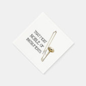 Serviette En Papier La plus grande noblesse d'instruments - serviettes (Coin)