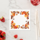 Serviette En Papier La prime d'automne : récolte de germes (En situation)
