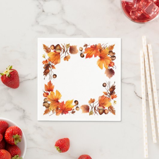 Serviette En Papier La prime d'automne : récolte de germes (En situation)