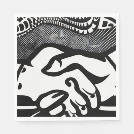Serviette En Papier La promesse (Devant)