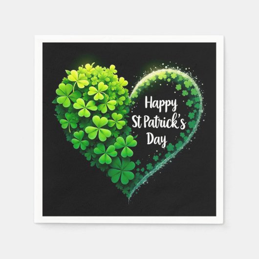 Serviette En Papier La Saint-Patrick (Devant)