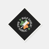 Serviette En Papier La Saint-Patrick mi-gaélique mi-ail (Coin)