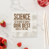 Serviette En Papier La science à son meilleur (En situation)