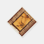 Serviette En Papier La Sécheresse (Coin)