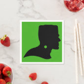 Serviette En Papier La silhouette du monstre Frankenstein (En situation)