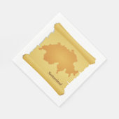 Serviette En Papier La Suisse En Parchemin (Coin)