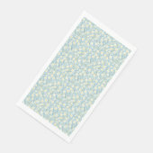 Serviette En Papier La Terre rit en fleurs (Coin)