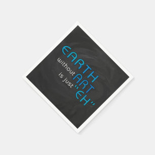 Serviette En Papier La terre sans art