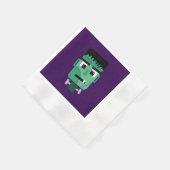 Serviette En Papier La tête du monstre Frankenstein (Coin)