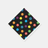 Serviette En Papier La théorie du Big Bang Motif noir (Coin)