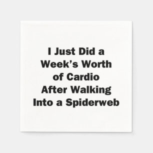 Serviette En Papier La valeur de la semaine du cardio