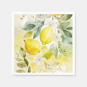Serviette En Papier La verdure des agrumes