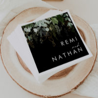 La verdure et la feuille d'or | Mariage noir