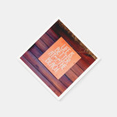 Serviette En Papier La vie est meilleure à la plage (Coin)