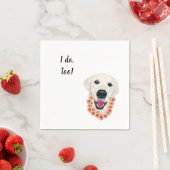Serviette En Papier Lab Custom Cocktail Napkin (En situation)