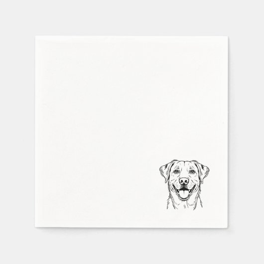 Serviette En Papier Lab Napkin (Devant)