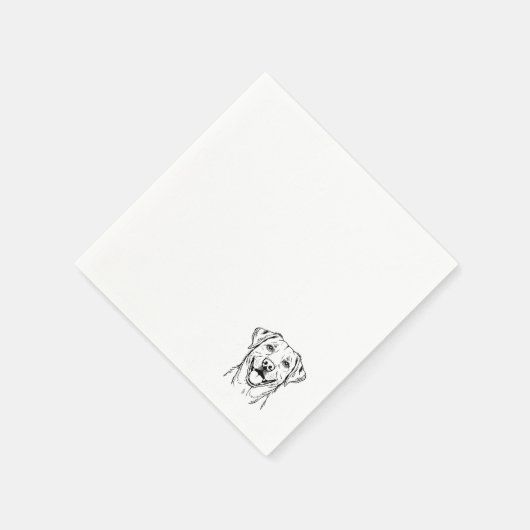 Serviette En Papier Lab Napkin (Coin)