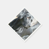 Serviette En Papier Laboratoire noir (Coin)