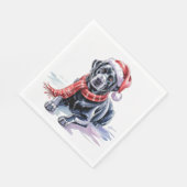 Serviette en papier Labrador (Coin)