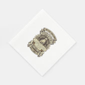 Serviette En Papier Labrador Lady Dog Crown Shield_1 (Coin)