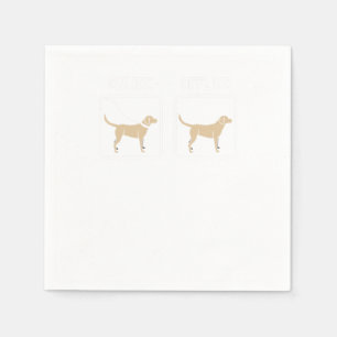 Serviette En Papier Labrador Mama I Love Animaux Cadeau