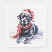 Serviette En Papier Labrador Paper Napkin (Devant)