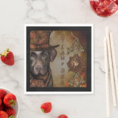 Serviette En Papier Labrador Retriever (En situation)