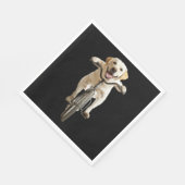 Serviette En Papier Labrador Retriever (Coin)