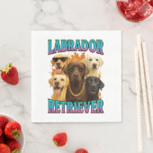 Serviette En Papier Labrador Retriever (En situation)