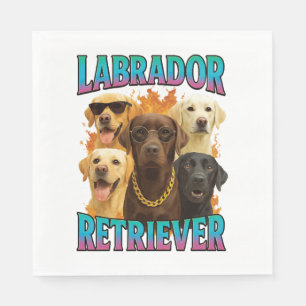 Serviette En Papier Labrador Retriever