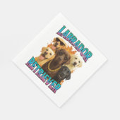 Serviette En Papier Labrador Retriever (Coin)