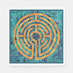 Serviette En Papier LABYRINTH II Papier de déjeuner standard serviette