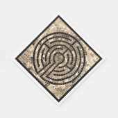 Serviette en papier LABYRINTH V pour déjeuner stan (Coin)