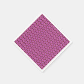 Serviette En Papier Labyrinthe rose (Coin)