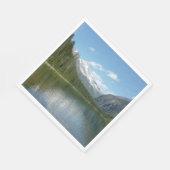 Serviette En Papier Lac Avalanche I dans le parc national Glacier (Coin)