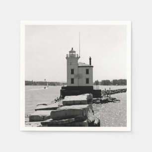 Serviette En Papier Lac Erie Lighthouse