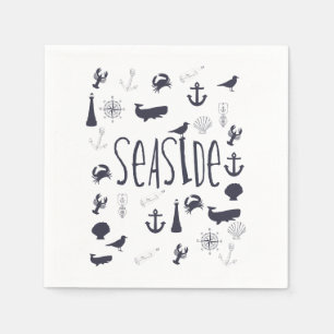 Serviette En Papier Lac Nautical