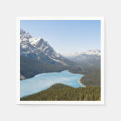 Serviette En Papier Lac Peyto - Parc national Banff, Alberta, Canada (Devant)