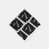 Serviette En Papier Lac Swan (Coin)