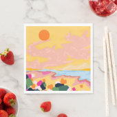 Serviette En Papier L'acceptation de Sun (En situation)
