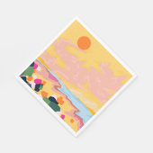 Serviette En Papier L'acceptation de Sun (Coin)