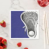 Serviette En Papier Lacrosse (En situation)